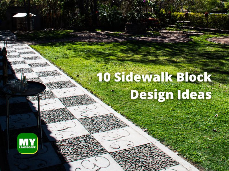 10 Sidewalk Block Design Ideas. Contact us for Sidewalk Block Installation in Edmonton my landscaping