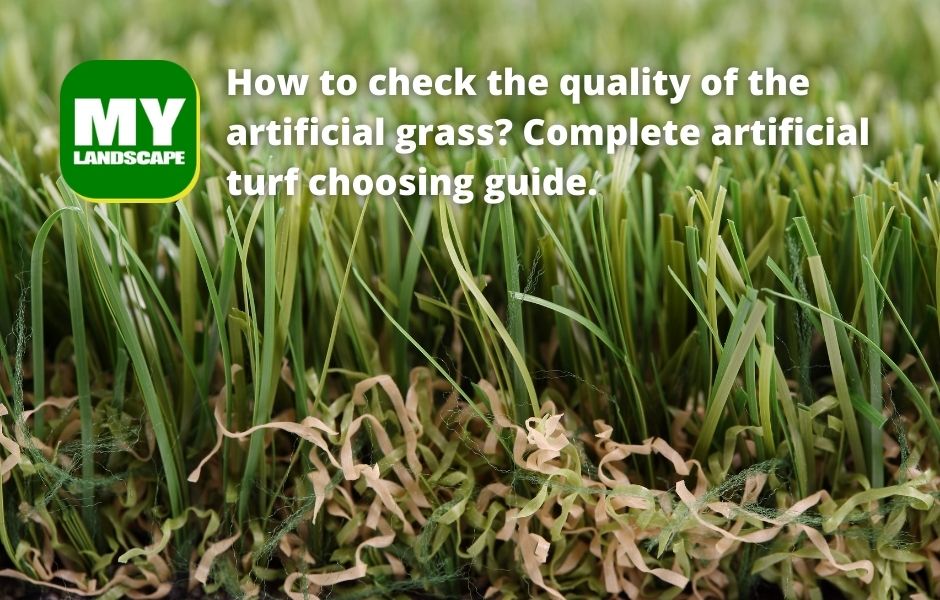How to check the quality of the artificial grass? Complete artificial turf choosing guide. My Landscaping Edmonton